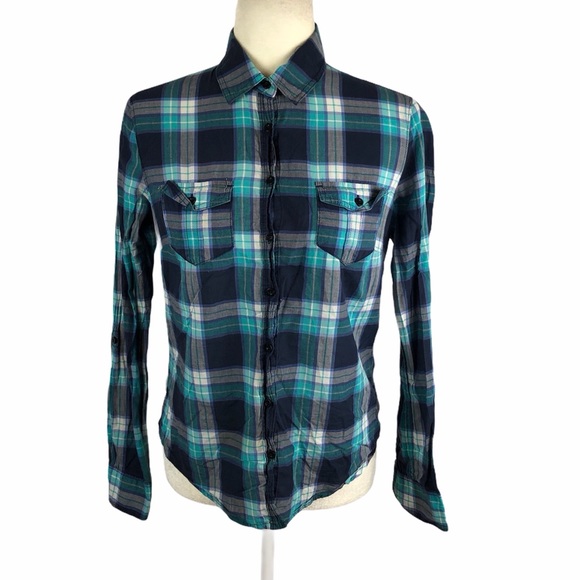 Aeropostale Tops - Aeropostale Plaid Button Down Shirt